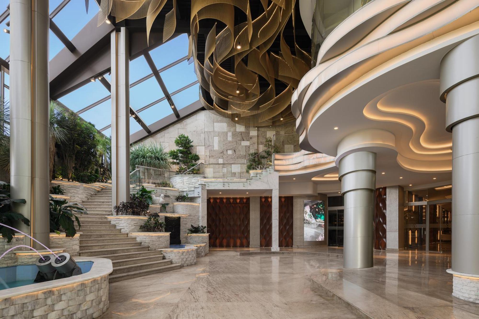 Mirage Hotel & Conference Center Alejandría Exterior foto The lobby of the hotel
