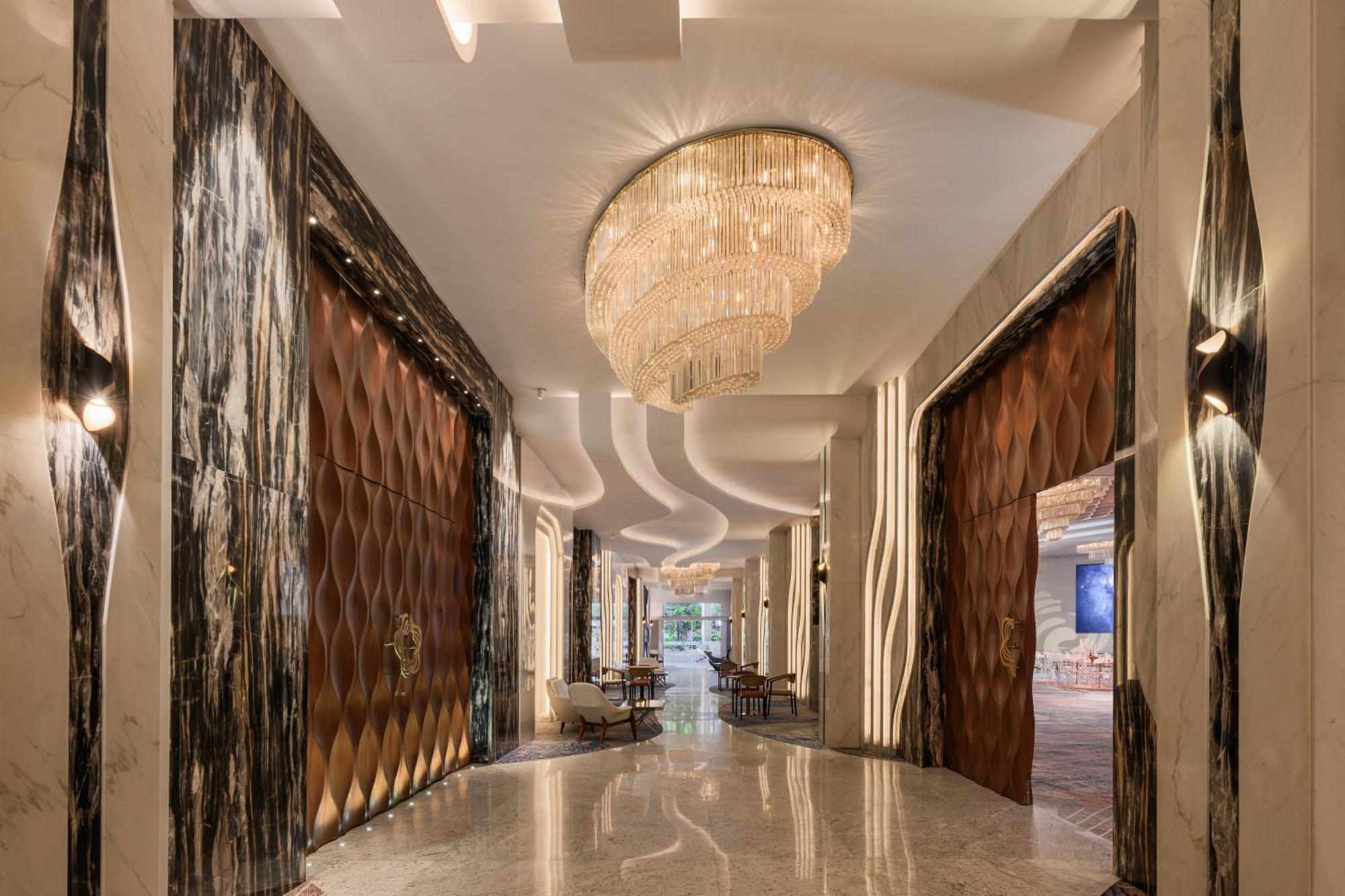 Mirage Hotel & Conference Center Alejandría Exterior foto The lobby of the hotel